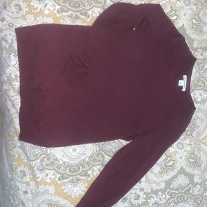 Maroon crewneck from Amazon